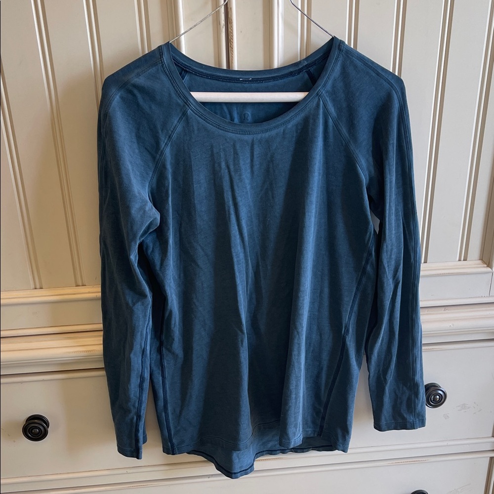 lululemon athletica Teal Long Sleeve Top